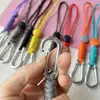 Hebilla para Mochila en Forma de D de Aleación de Zinc con Cordón de Paracord Trenzado Gancho de Hebilla de Resorte para Muñeca Multifuncional Llavero EDC Portátil Anti-Pérdida