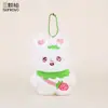 Nuevo Llavero Colgante de Conejito de Peluche Lindo para Mujer, Muñeco de Conejo de Dibujos Animados, Accesorios para Bolsos de Niñas, Pequeños Regalos