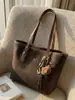 Bolso Tote Universitario Nuevo Estilo Invierno, Aspecto de Alta Calidad, Moderno, Bolso de Hombro Casual, Gran Capacidad para Mujer