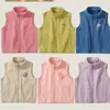 Chaleco Polar de Doble Capa para Niños Otoño e Invierno Cálido Engrosado Chaleco para Bebé Chaleco para Niños y Niñas con Estampado en Caliente