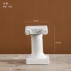 Candelabro de columna romana de resina nórdica, adorno de ángel, escultura para ventana, modelo de habitación, miniaccesorios de tiro, decoraciones suaves