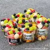 Taza de Fruta Cortada Desechable Piña Sandía Cubo Secundario de Fruta Batido Ensalada de Frutas Tazón Especial Fruta Seca Frutos Secos Taza