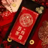 Especial 2025 para Casamento Novo Envelope Vermelho Personalizado para Casamento Mil Yuan Papel Grosso Casamento Geral Dupla Felicidade Envelope Lai See Boa Sorte