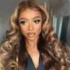 Amazon Moda Europea y Americana Transfronteriza Encaje Frontal Cabello Largo Rizado Onda Grande Color Piano Caliente Onda Rizada Africana