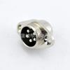 Enchufe aeroespacial GX16 conector de enchufe de diamante M16 terminal de alimentación industrial de 5 núcleos/6 núcleos/7 núcleos