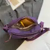 Comercio Exterior Nuevo Estilo de Moda Bolso Cruzado Textura Bolso Sencillo para el Pecho Bolso Pequeño Personalizado Bolso de Mujer Bolso de Hombro de Color Sólido para Exteriores