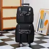 Rueda Universal Desmontable Bolso de Madre Mochila Portátil Maleta de Carrito para Abordar Bolso de Mano Multifuncional con Almacenamiento
