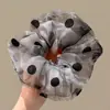 Goma para el pelo extragrande de estilo coreano de alta resistencia, coletero estilo perezoso para niñas, banda elástica para el pelo de alta gama
