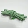 Suministro Listo de Cordón de Poliéster Trenzado Redondo de 5 mm con Patrón Vertical de Colores Vivos Cordón de Cuerda para Cintura de Pantalones Colgante de Paracord