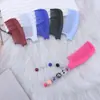 Pente Criativo DIY com Contas, Pente Portátil Curvo de Plástico Doméstico com Cauda Pontiaguda, Pente Fino Liso para Cachear Cabelo, Cuidados com o Cabelo no Atacado