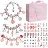 Pulseira Infantil DIY Transfronteiriça Pingente Acessórios Contas Colar de Cristal Contas de Letras Meninas Joias Dropshipping