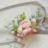 Yi Yaguo 273 Flores Secas de Imitación Retro Ramillete de Celebración de Negocios Flores de Mano Suministros de Boda Estudio Fotográfico Accesorios Fotográficos