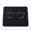 Paño Limpiador de Lentes, Paño de Piel de Ciervo, Paño de Gamuza de Seda de Isla de Microfibra, Juego de Bolsa para Gafas para Limpieza