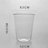 Verano Sencillo Vaso de Vidrio con Pajita para Bebida Fría Vaso para Café Cold Brew Vaso para Leche Vaso para Bebida Vaso para Jugo Vaso Universal