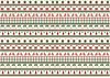 Papel de presente vintage de Natal fofo desenho animado estilo ins decoração de caixa de presente de aniversário papel de presente atacado