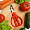 Tijeras de Cocina Multifuncionales de Acero Inoxidable, Tijeras para Cortar Huesos, Carne y Alimentos para el Hogar, Tijeras para Alimentos Afiladas y Duraderas