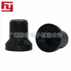 Perilla de ajuste de volumen de potenciómetro de amplificador de potencia de 15x16 mm, perilla de tarjeta de sonido en vivo, tapa de perilla de consola de mezclador