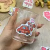 50 calcomanías de carta para el Día de San Valentín con diseño de corazón rosa, adecuadas para equipaje, motocicletas, carritos y cuadernos, impermeables