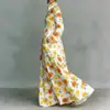 Vestido estampado estilo retro francés para mujer, nuevo modelo de verano, moda femenina europea y americana transfronteriza, vestido elegante y sofisticado