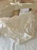 Bragas de Triángulo Transpirables de Algodón Puro 10A Antibacteriano, Elásticas, de Cintura Media, Color Crema, Estampado de Lunares, Encaje, Pura Pasión, para Mujer