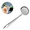 Colador de aceite de filtro fino de acero inoxidable, malla de aceite, cuchara para aceite, colador de sopa para olla caliente, colador pequeño