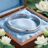 Nuevo Pulsera Estilo Chino Sutra del Corazón Loto Lo Abre Todo Seguro y Suave Pulsera Abrible Estilo Chino Significado Zen Adornos Venta al por Mayor