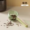 Cuchara para Comida de Mascotas de Gran Capacidad, Lujo Ligero con Mango de Madera con Pinza y Escala, Cuchara Medidora para Gatos y Perros