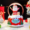 Conto de Fadas de Natal Bola de Cristal Fofo Papai Noel Caixa de Música Transfronteiriça Novo Produto Decoração de Natal Presente para Crianças