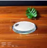 Enfeites de Bolsa Abençoada com Folha de Ouro de Cristal 3D Artesanato de Cornucópia e Cabaça Decorações para Casa e Escritório Presente de Inauguração