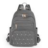 Mochila Nova de Tecido Oxford 2025 Feminina Grande Capacidade Versátil Impermeável Mochila de Estudante Moderna Leve Mochila de Viagem Escolar