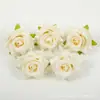 Simulação de explosões pétalas de rosa enroladas cabeça de rosa flor de cabelo DIY flor arranjo floral floral transfronteiriço comércio exterior decoração de casamento flor de seda