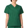 Tops de uniforme unisex, de secado rápido y duraderos, adecuados para salones de belleza y laboratorios, ropa de trabajo al por mayor para comercio transfronterizo
