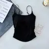 Camisola de Belleza con Pliegues Puro Deseo para Mujer, Ajuste Delgado, Prenda Base Exterior, Top Tubo Envuelto para Senos con Copas Fijas, Ropa Interior para Mujer