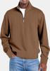 Nuevos Productos de Otoño de Amazon Tops Casuales de Manga Larga con Cierre para Hombre Ropa Deportiva Moda Polo Slim de Otoño