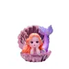 Boneca Mão de Princesa Fofa Decoração de Mesa de Escritório Enfeites Brinquedo Sereia Caixa Surpresa Presente de Aniversário Fofo