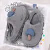 Pantuflas de Algodón Rellenas para Mujer Invierno Suela Gruesa Bolsas y Cálidas Nuevo 2025 Zapatos de Algodón Gruesos para Interior para Mujer