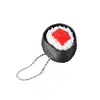 Llavero colgante bestseller transfronterizo impreso en 3D, figura de clicker para dedos de la serie de sushi individual, accesorio para mochila