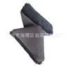 Esponja Triangular de Cera para Limpieza de Interiores de Cuero, Bloque Limpiador, Esponja de Pulido