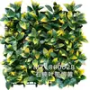 Simulación césped pared planta verde protector solar planta verde plástico artificial césped artificial bloque pared interior fondo pared colgante decoración flor
