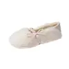 Zapatos peludos de otoño e invierno para mujer, mocasines cómodos sin cordones, zapatos de algodón peludos de punta redonda, engrosados y forrados de felpa para mujeres embarazadas