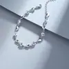 Pulseira Oceano Coração Transfronteiriça para Mulheres, Estilo Coreano e Japonês, Luxo Leve, Design de Nicho, Presente para Melhor Amiga, Zircônia em Forma de Coração, Acessório Elegante