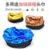 Pañuelo para la cabeza para ciclismo, máscara mágica con costuras de forro polar, protección para el cuello, bufanda sin costuras para otoño e invierno