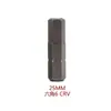Fábrica de origem 25mm CRV bits sextavados para chave de fenda, pontas de chave de fenda, ferramentas de ferragens atacado, personalizável