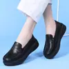 Zapatos de Enfermera para Mujer de Primavera y Verano, Transpirables, Antideslizantes, de Suela Blanda, Duraderos, Zapatos de Trabajo Blancos, Venta al por Mayor, Dropshipping Transfronterizo