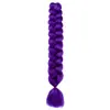 165g Trenza Jumbo Cabello Trenzas Africanas Largas Peluca Hip Hop Fibra de Alta Temperatura Peluca