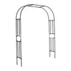 Amazon Estante para Flores Estante Trepador Estante Trepador para Rosaleda Ensanchado y Elevado Estante para Flores de Boda al Aire Libre Arco de Hierro