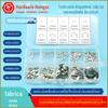 120 PCS aço inoxidável 304 circlip E-tipo fivela M1.5M2M3M4M5M6M7M8M9M10 encaixotado terno