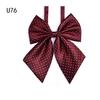 Camisa de Estilo Coreano para Mujer con Cuello Florido Estilo Academia Británica Sin Corbata Lazo Azul y Negro Profesional para Banco Hotel Azafata