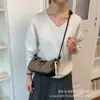 Bolso de Hombro de Diseño Vintage de Nicho Temporada Otoño 2026 Nuevo Bolso Baguette de Color Sólido de Moda para Mujer Bolso de Hombro Casual a la Moda
