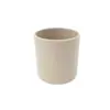 Amazon Taza de Tubo Recto de Silicona Taza de Agua con Tapa Sellada Hermética Taza para Beber para Bebé Resistencia a Altas Temperaturas Anticaídas